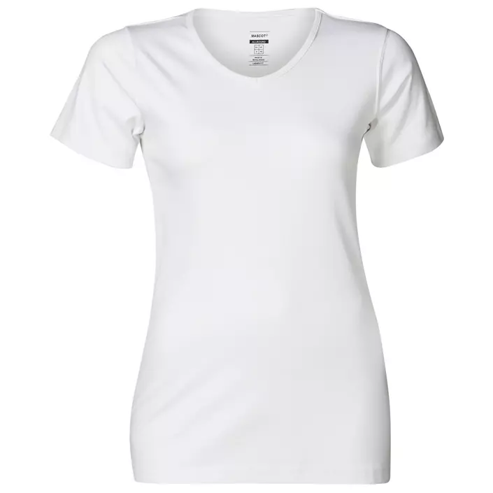 Mascot Crossover Nice dame T-shirt, Hvid, large image number 0
