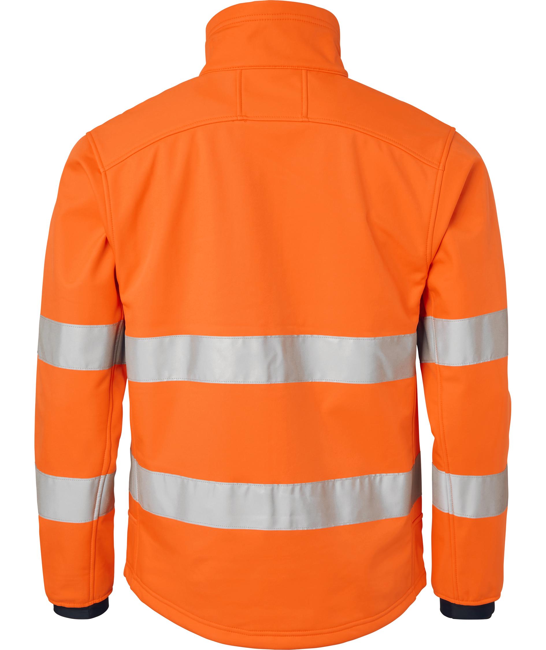 Top Swede softshell jacket 7621, Hi-vis Orange, large image number 1