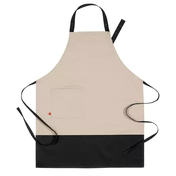 Segers 4069 bib apron, Black
