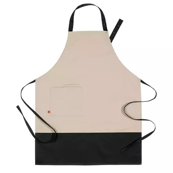 Segers 4069 bib apron, Black