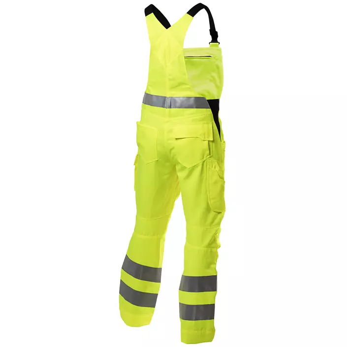 Viking Rubber Evolite Latzhose, Hi-Vis Gelb, large image number 1