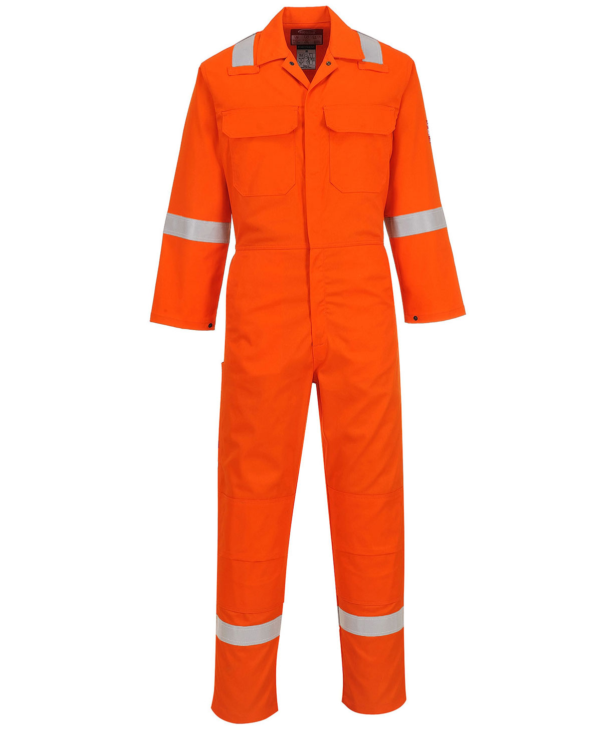 Portwest Bizweld Iona overall, Orange, Orange, swatch