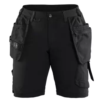 Blåkläder women's craftsman shorts, Black/Dark Grey