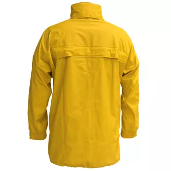 Ocean PU Comfort Stretch PU rain jacket, Yellow