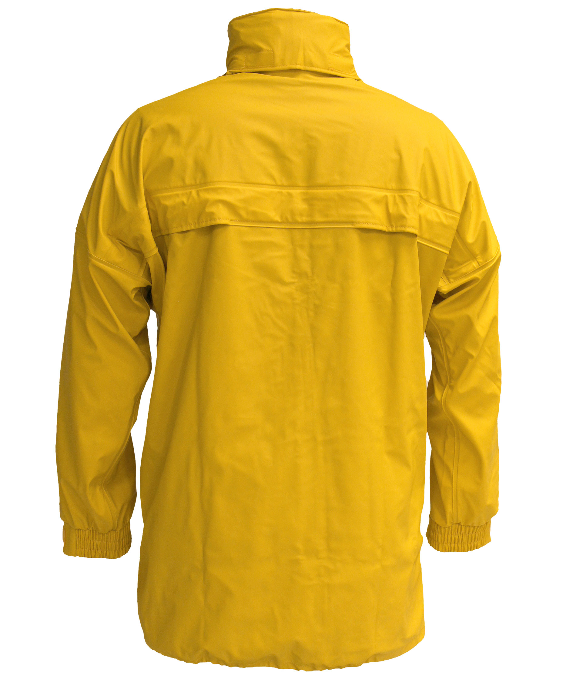 Ocean PU Comfort Stretch PU rain jacket, Yellow