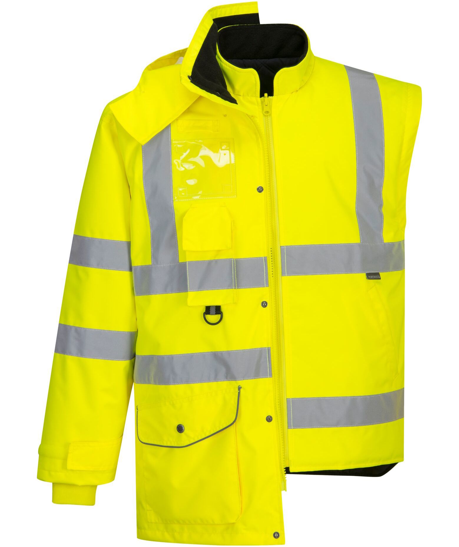 Portwest 7-i-1 parkas, Varsel Gul, large image number 2