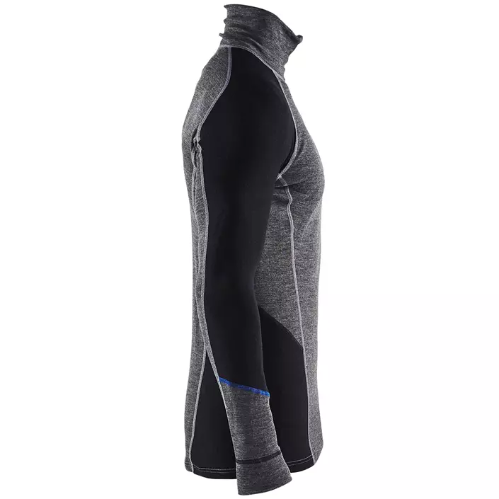 Blåkläder WARM underwear shirt long-sleeved X4899 with merino wool, Grey/Black, large image number 2