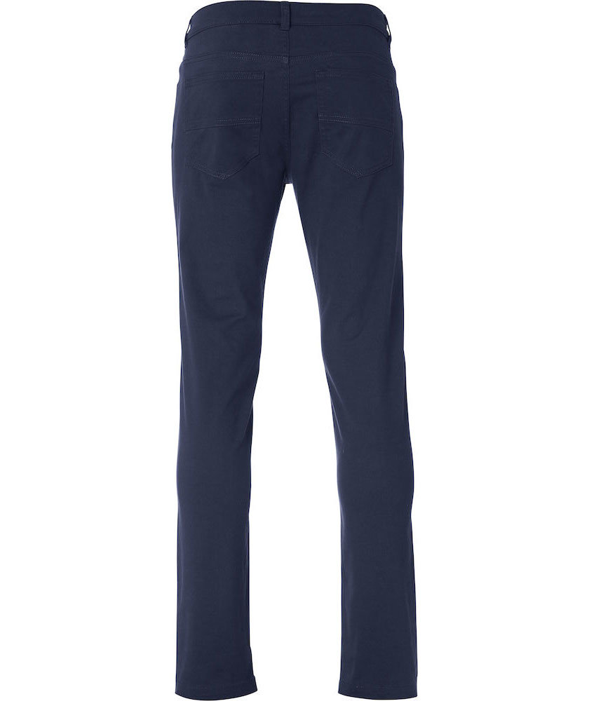 Clique stretch trousers, Dark Marine Blue, large image number 2
