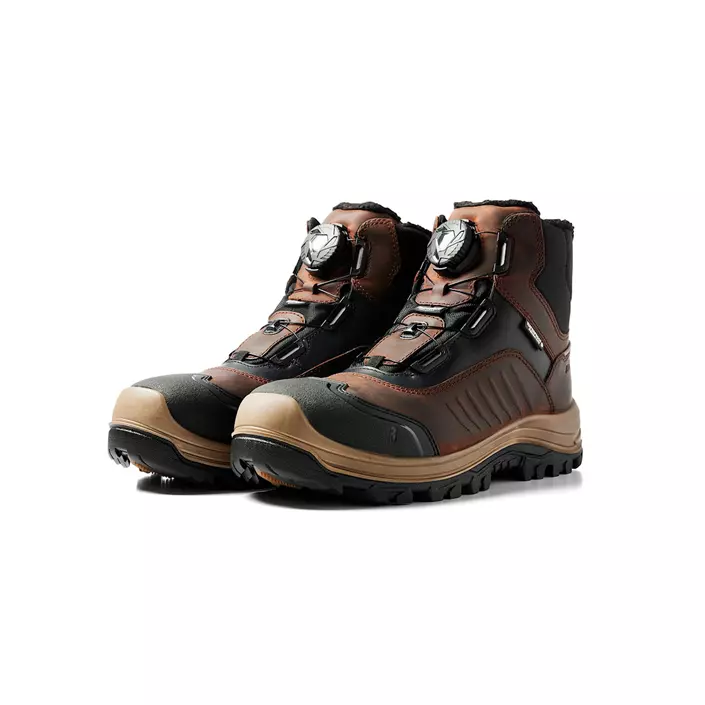 Blåkläder Storm safety boots S3, Brown/Black, large image number 2