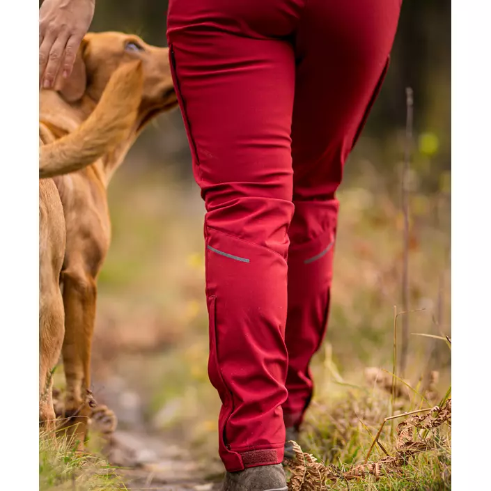Pinewood Wilda Stretch dame skalbukser, Dark Tomato, large image number 10