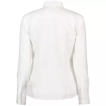 Seven Seas Dobby Royal Oxford modern fit dameskjorte, Hvid