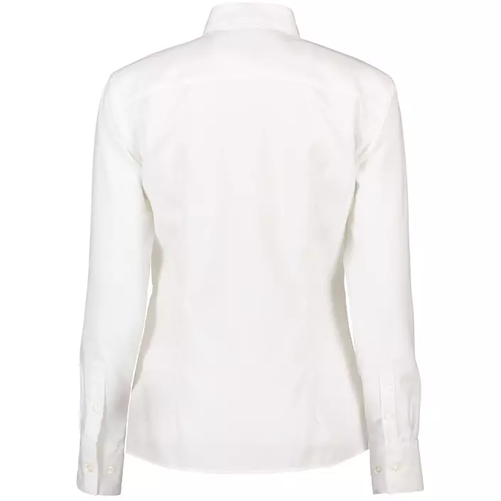 Seven Seas Dobby Royal Oxford modern fit dameskjorte, Hvit, large image number 1