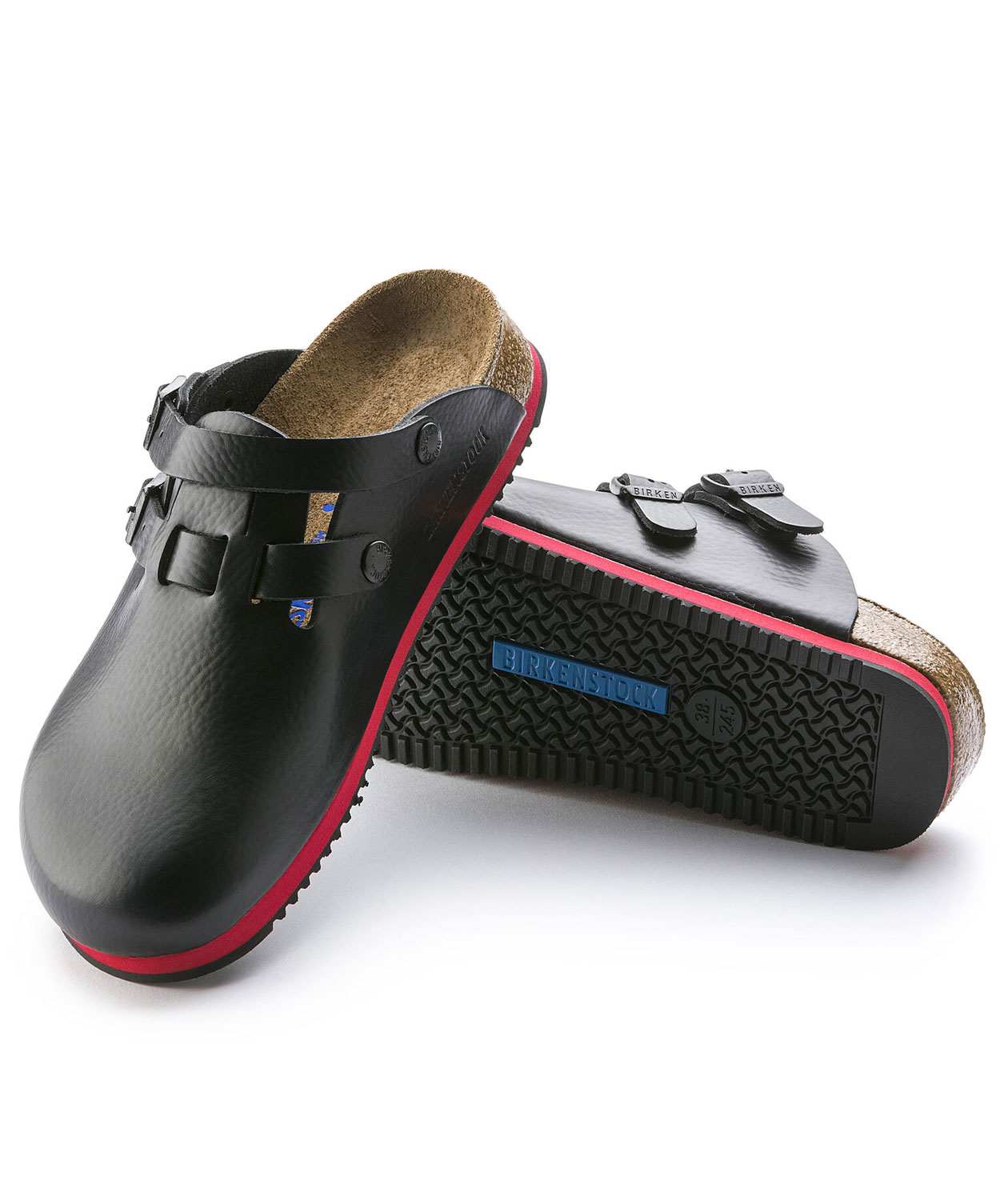 Birkenstock Kay SL Regular Fit Sandalen, Schwarz/Rot, large image number 11