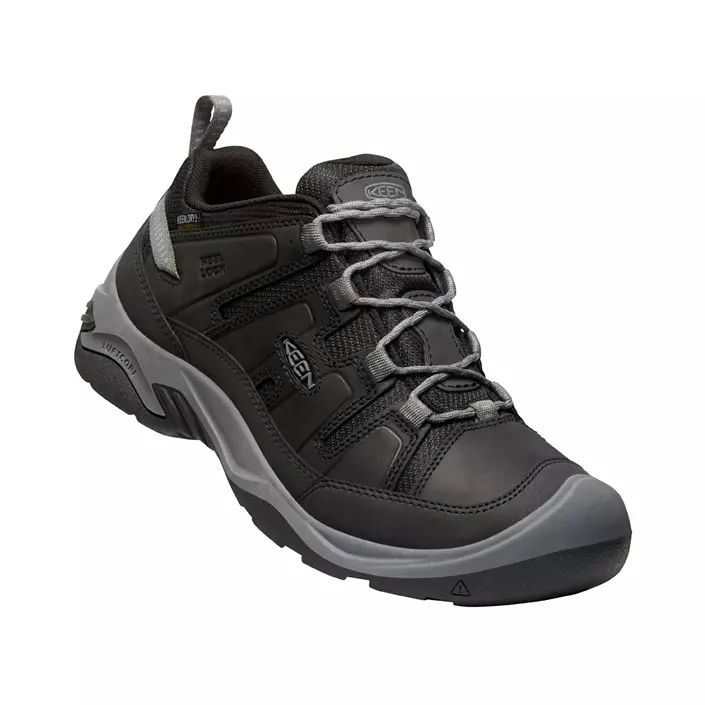Keen Targhee III WP hiking shoes, Black/Steel Grey, large image number 0