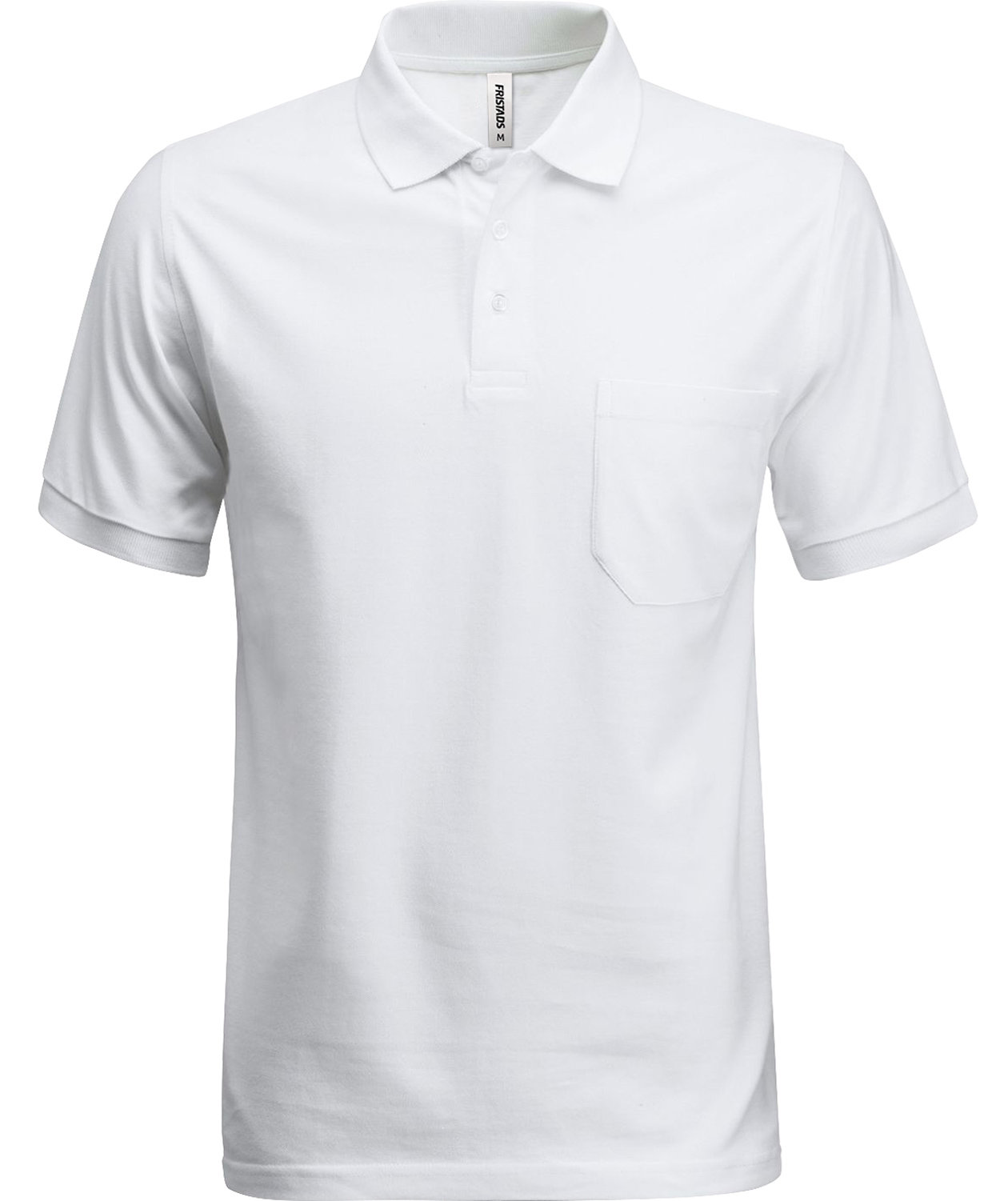 Fristads Acode Heavy polo shirt, White, large image number 0