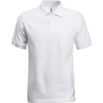 Fristads Acode Heavy Polo T-skjorte, Hvit