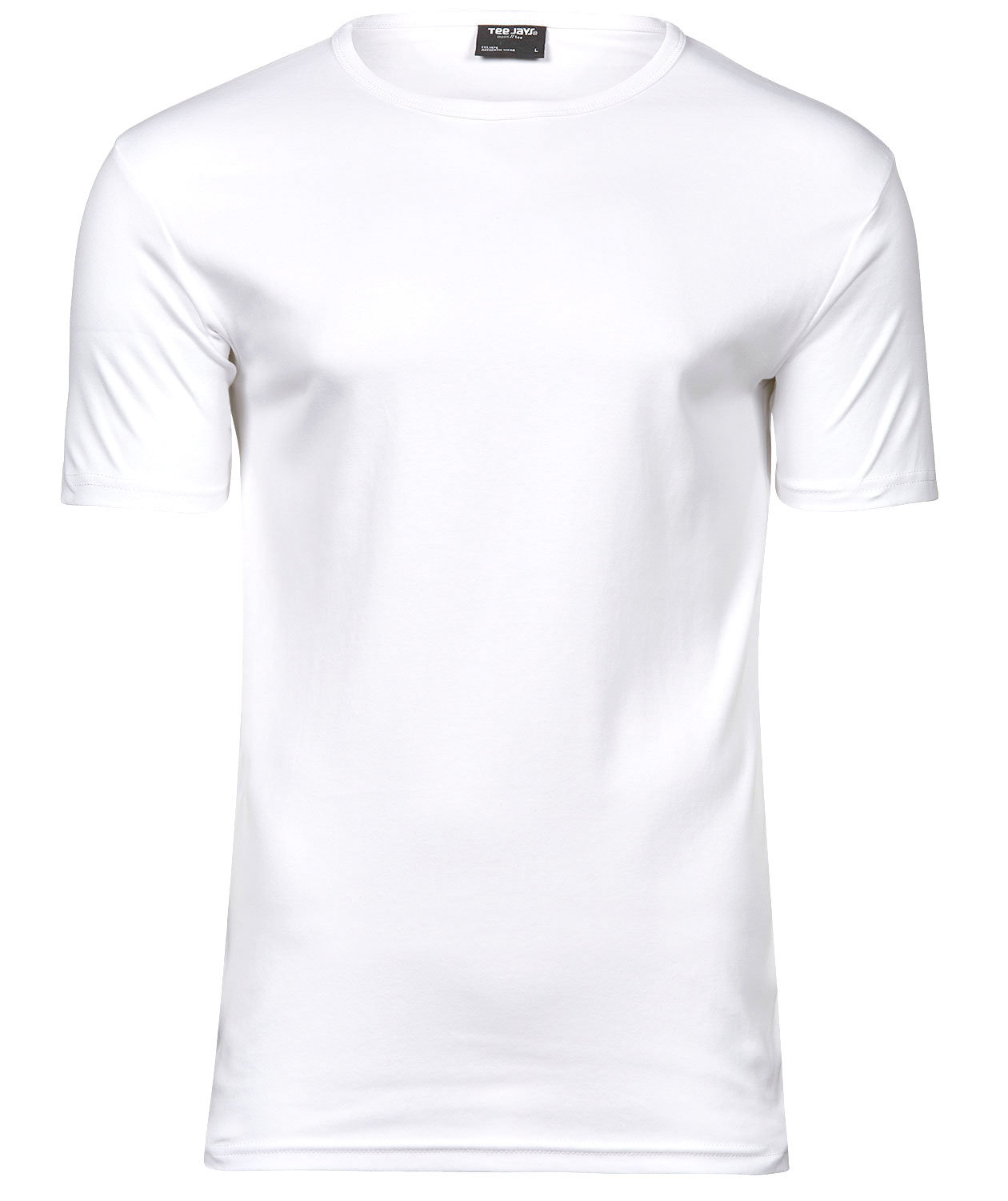 Tee Jays Interlock T-shirt, White, White, swatch