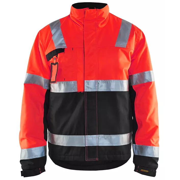 Blåkläder winter work jacket, Red/Black, large image number 0