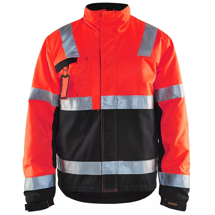 Blåkläder winter work jacket, Red/Black, large image number 0