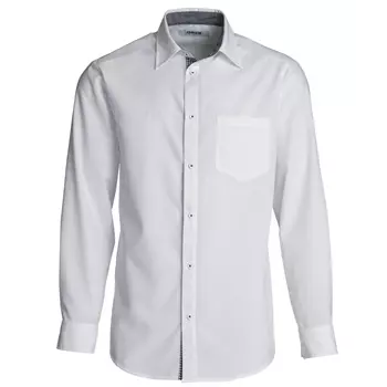 Kentaur Modern fit skjorte med kontrast, Hvid