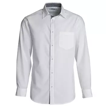 Kentaur Modern fit skjorte med kontrast, Hvid