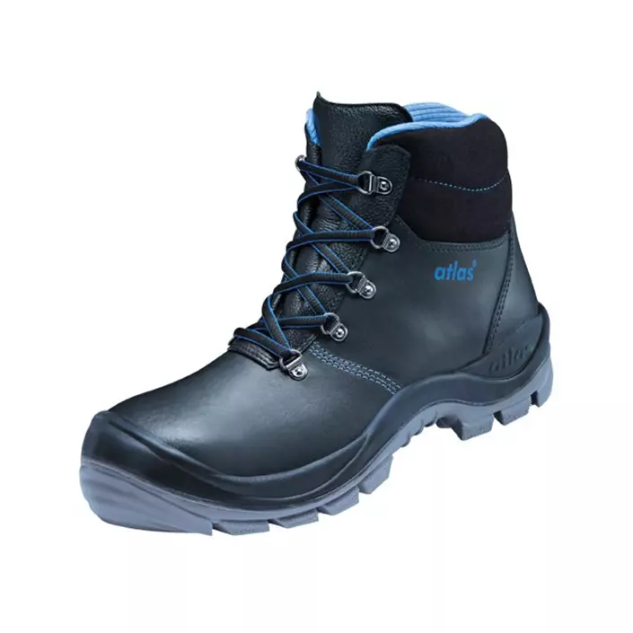 Atlas Duo Soft 735 safety boots S3, Black/Blue, large image number 2