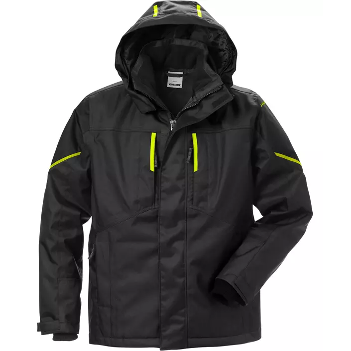 Fristads Airtech® winter jacket 4058, Hi-vis Yellow/Black, large image number 0