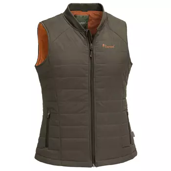 Pinewood Delbert women's vest, Suede brown