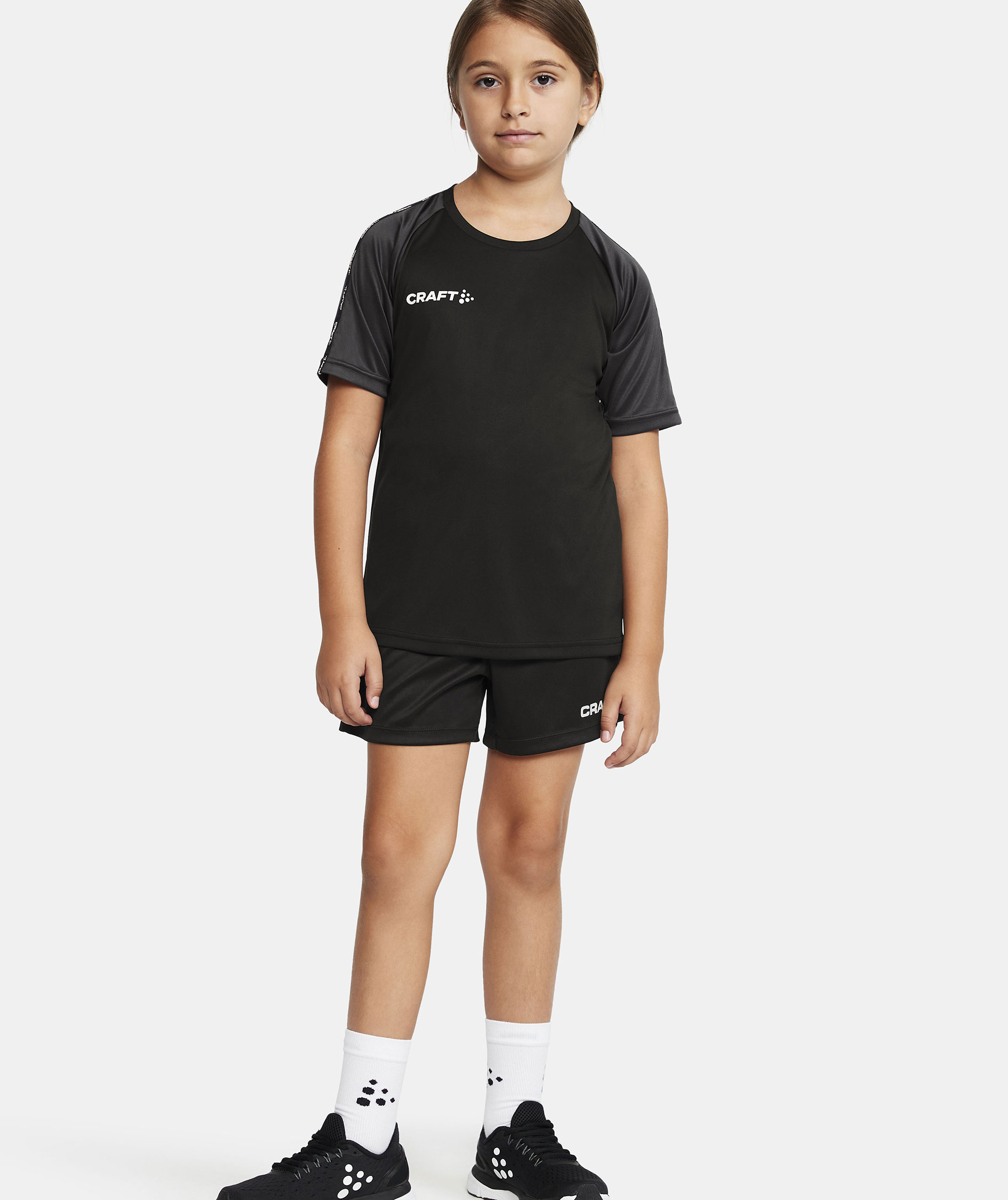 Craft Squad 2.0 Contrast T-shirt for kids, Black/Granite, large image number 1