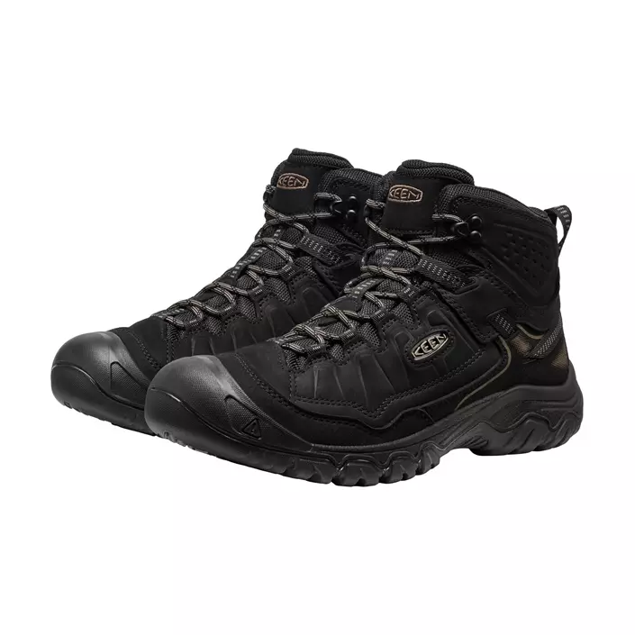 Keen Targhee IV MID WP vandrarkängor, Black, large image number 5