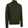 Deerhunter Harrington half zip strikket genser med merinoull, Forest Ember Melange, Forest Ember Melange, swatch