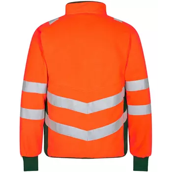 Engel Safety fleece jacket, Hi-vis Orange/Green