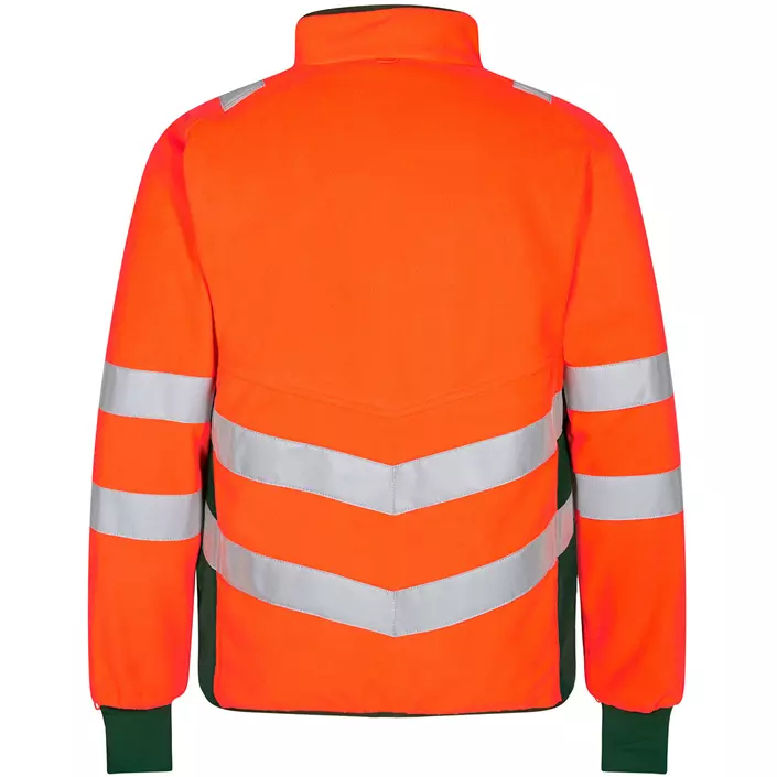 Engel Safety fleece jacket, Hi-vis Orange/Green, large image number 1