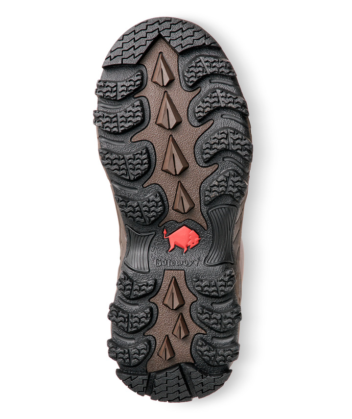 Gateway1 Moor Country Lady 17" 3mm side-zip gummist&ouml;vlar, Dark brown, large image number 4