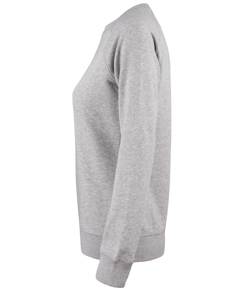 Clique Premium OC women's sweatshirt, Grey Melange, large image number 3