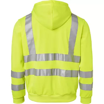 Top Swede hoodie with zipper 4429, Hi-Vis Yellow