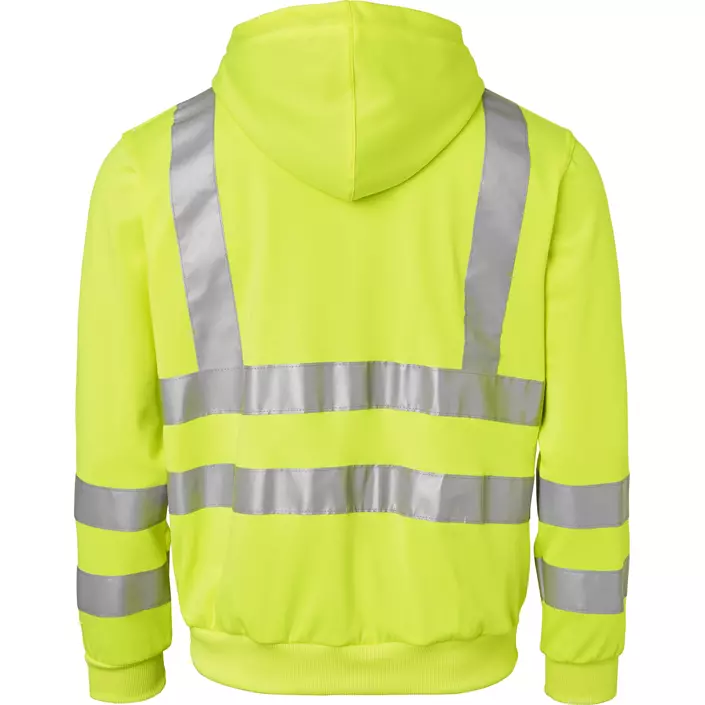 Top Swede hoodie with zipper 4429, Hi-Vis Yellow, large image number 1