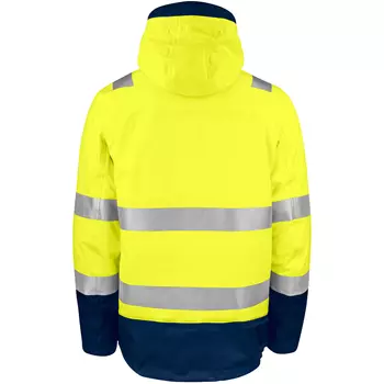 ProJob 3-in-1 work jacket, Hi-Vis Yellow/Navy