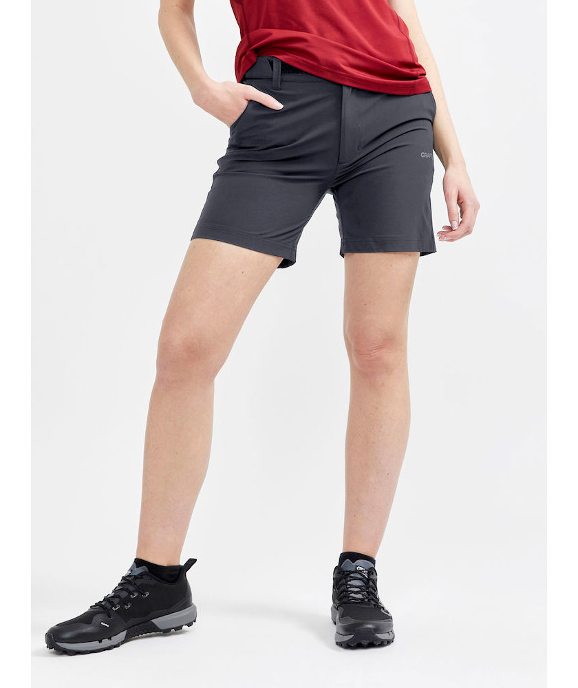 Craft ADV Explore Tech women's shorts, Asphalt, large image number 2