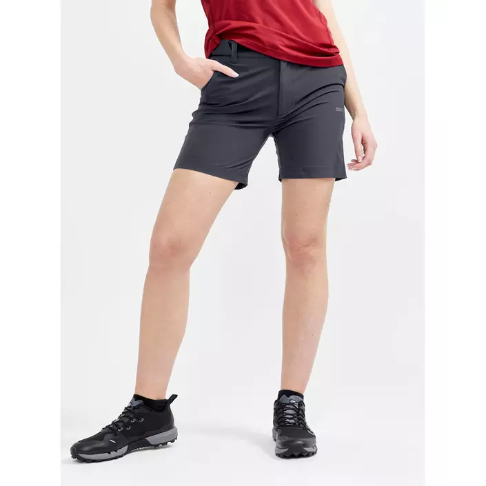Craft ADV Explore Tech women's shorts, Asphalt, large image number 2