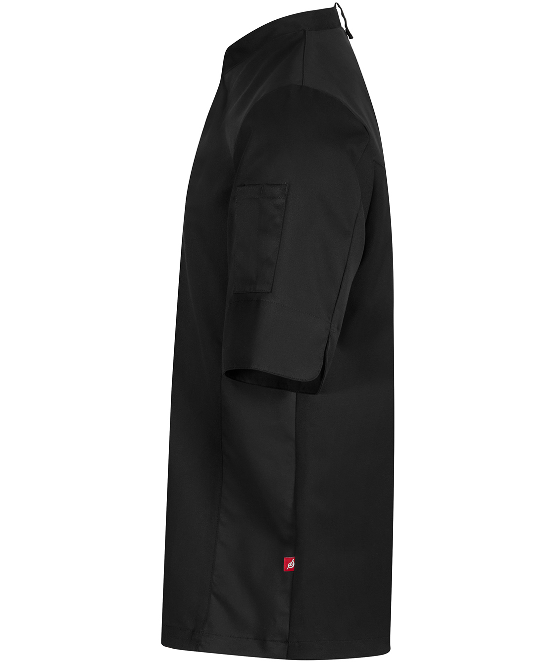 Segers 1009 kokkejakke stretch, Sort, large image number 4