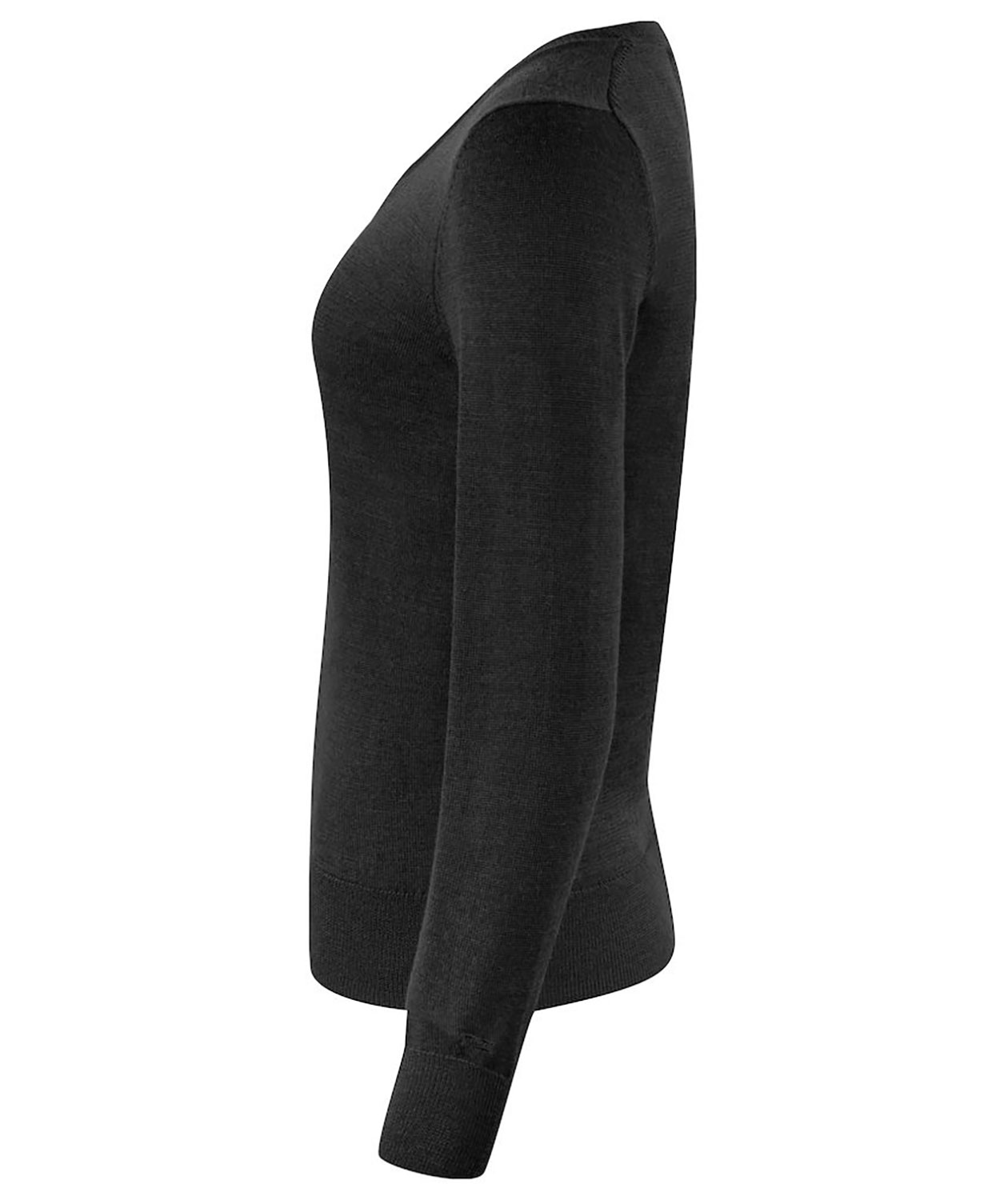 Cutter & Buck Vernon Damen Strickpullover mit Merinowolle, Schwarz, large image number 1