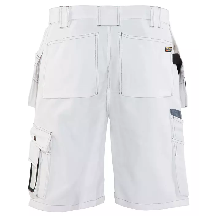 Blåkläder craftsman shorts, White, large image number 2