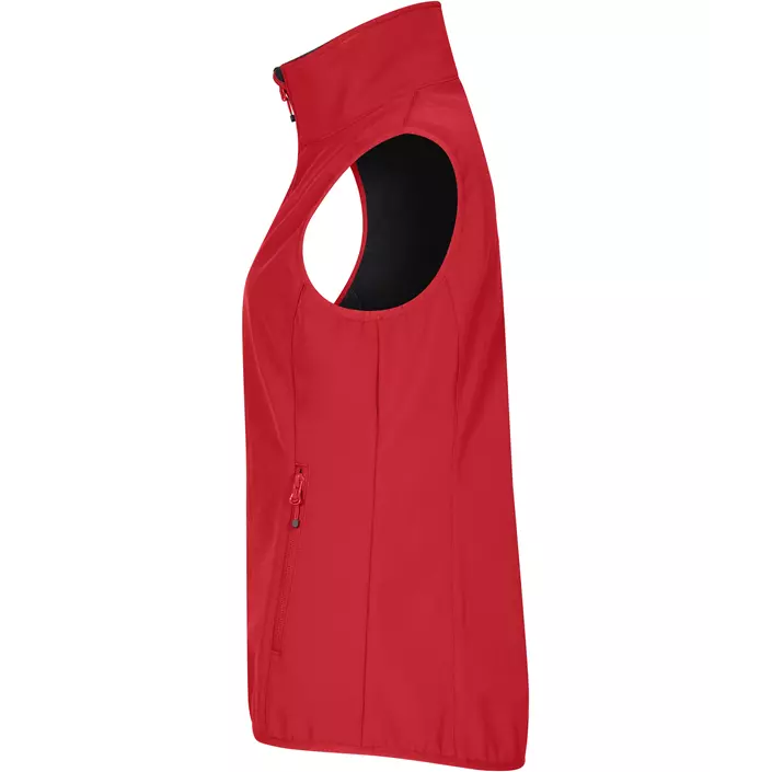 Clique Classic women's softshell vest, Red, large image number 3