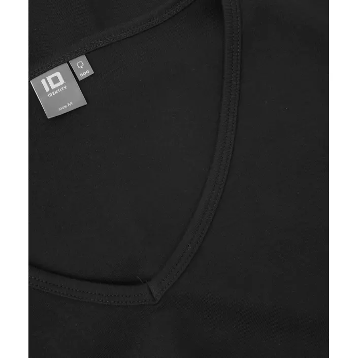 ID Interlock women's T-shirt, Black, large image number 3