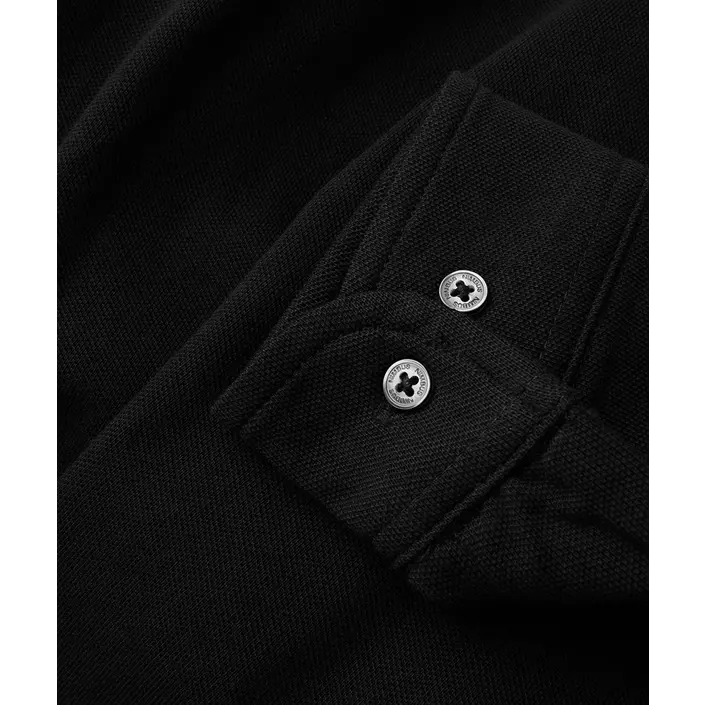 Nimbus Carlington long-sleeved women's polo shirt, Black, large image number 4