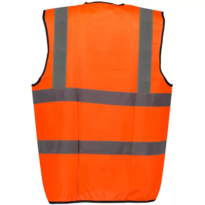 Ocean reflective safety vest, Hi-vis Orange, large image number 1