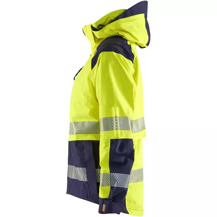 Blåkläder Damen Shelljacke, Hi-Vis gelb/marine, large image number 4