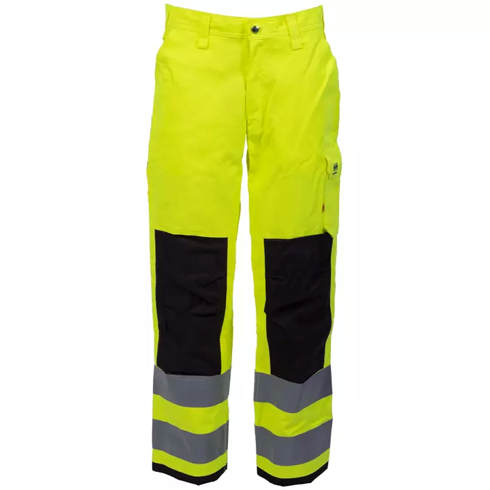 Helly Hansen Brent arbejdsbukser, Hi-vis gul/charcoal, large image number 0