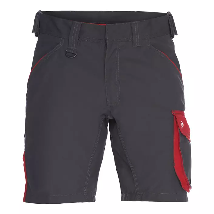 Engel Galaxy work shorts, Antracit Grey/Tomato Red, large image number 0